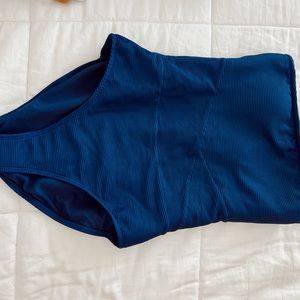 WOMENS BLUE SWIMSUIT
